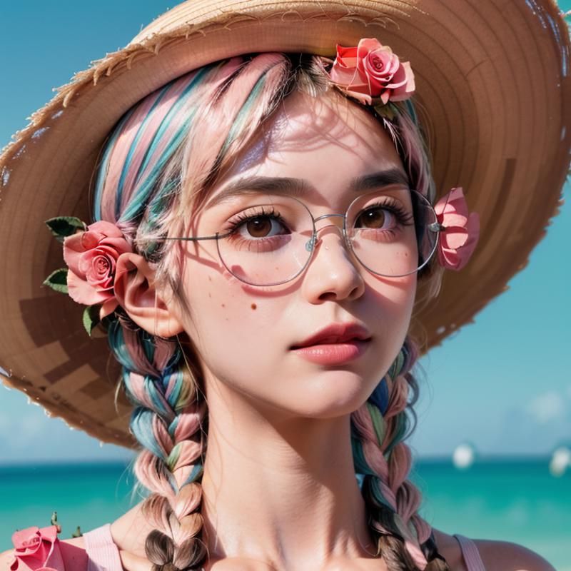 00621-3867028493-_lora_caomao_0.8_1girl, solo, braid, hat, twin braids, straw hat, freckles, flower, looking at viewer, realistic, pink flower, b.png